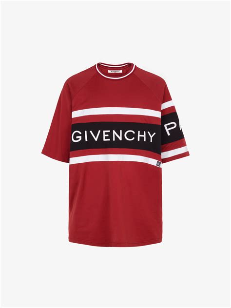 givenchy 4g contrasting slim fit t-shirt